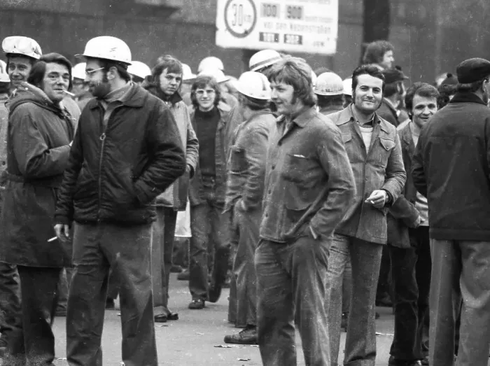 Framed Print : This strike, described by the employers as wildcat and by the trade unionists as spontaneous