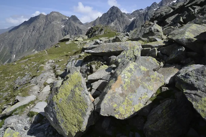 Framed Print : Stubai, mountain hiking, Stubai Alps