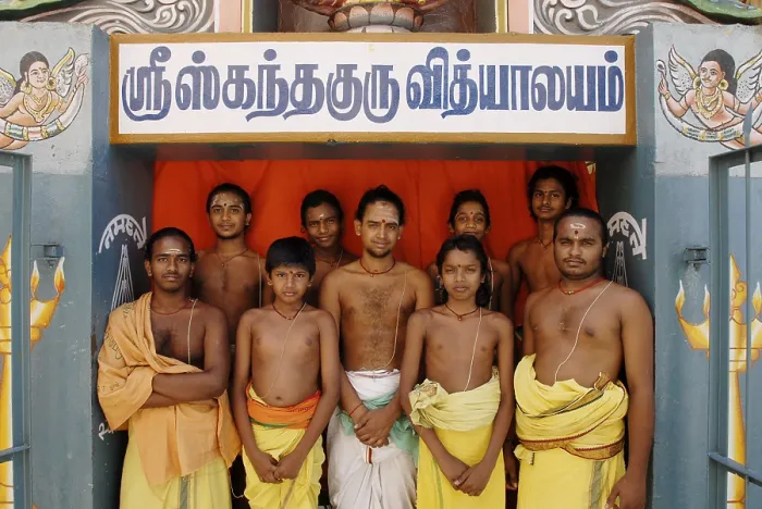 Framed Print : Students of Vedic school, Tirupparankundram Framed Print : Students of Vedic school, Tirupparankundram