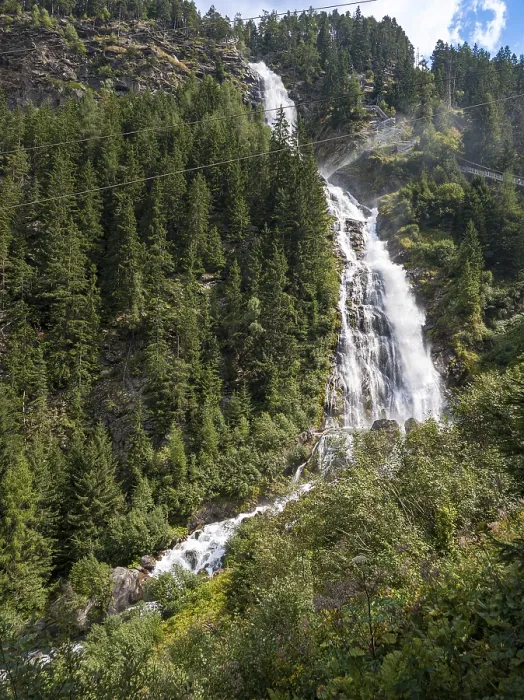 Framed Print : The Stuiben Falls between Umhausen and Niederthai in the Middle Otztal Framed Print : The Stuiben Falls between Umhausen and Niederthai in the Middle Otztal