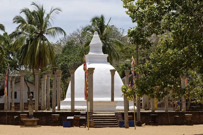 Framed Print : Stupa, Buddhist temple, Mihintale temple complex