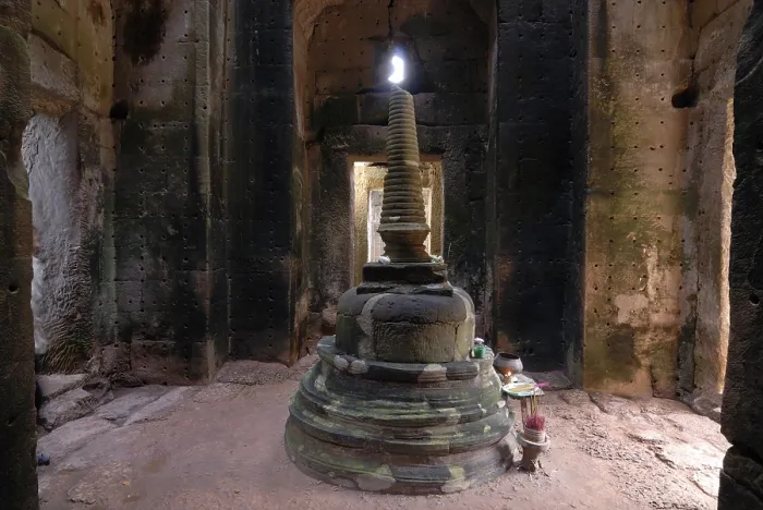 Framed Print : Stupa, Preah Khan, Angkor Wat Temple Complex Framed Print : Stupa, Preah Khan, Angkor Wat Temple Complex