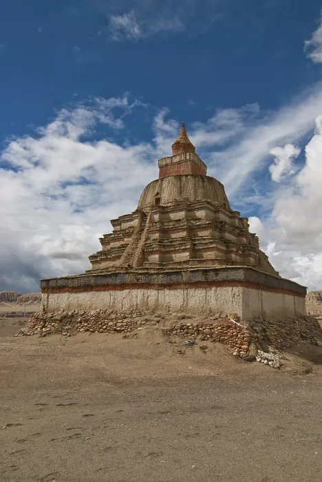 Framed Print : Stupa in the region of the ancient kingdom of Guge Framed Print : Stupa in the region of the ancient kingdom of Guge
