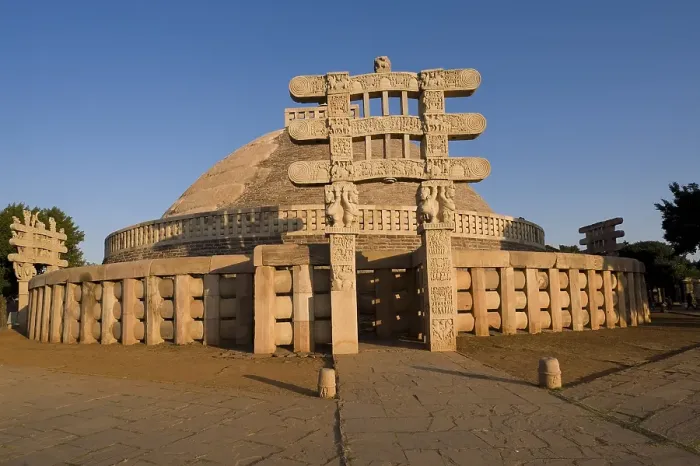 Framed Print : Stupas of Sanchi, UNESCO World Heritage site Framed Print : Stupas of Sanchi, UNESCO World Heritage site