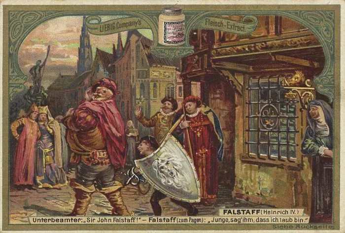 Framed Print : Sub-officer, Sir John Falstaff Framed Print : Sub-officer, Sir John Falstaff