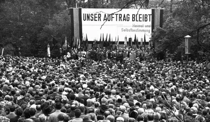 Framed Print : The Sudeten German Day of the Expellees took place in 1972 on 21 Framed Print : The Sudeten German Day of the Expellees took place in 1972 on 21