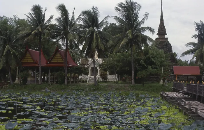 Framed Print : Sukhothai, which literally means Dawn of Happiness Framed Print : Sukhothai, which literally means Dawn of Happiness