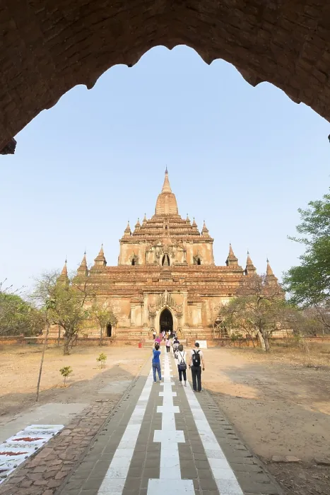 Framed Print : Sulamani Pahto, Bagan, Myanmar