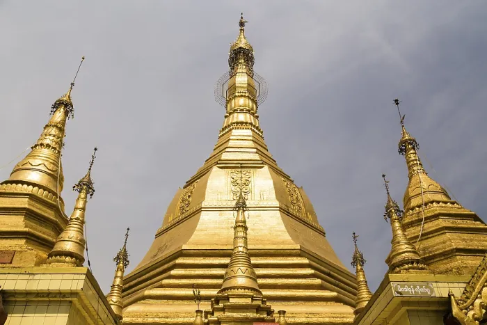 Framed Print : Sule Paya, Yangon, Myanmar, Asia