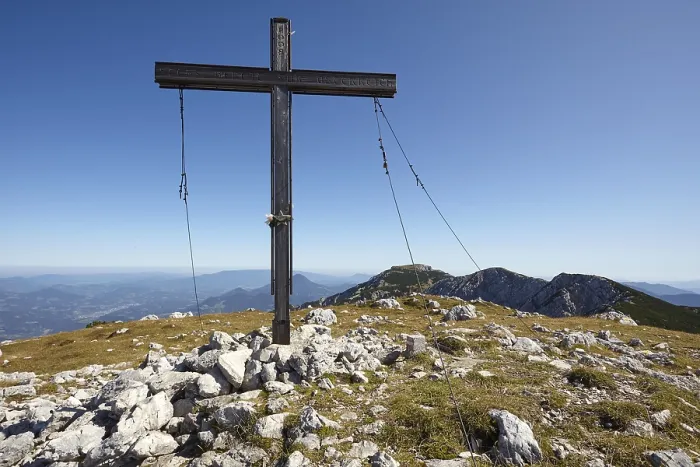Framed Print : Summit cross, Feistritzer Spitz