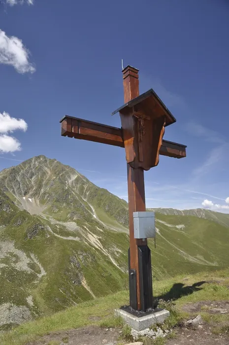 Framed Print : Summit cross, Kreuz, Sellrain, Sellraintal Hohenweg Framed Print : Summit cross, Kreuz, Sellrain, Sellraintal Hohenweg