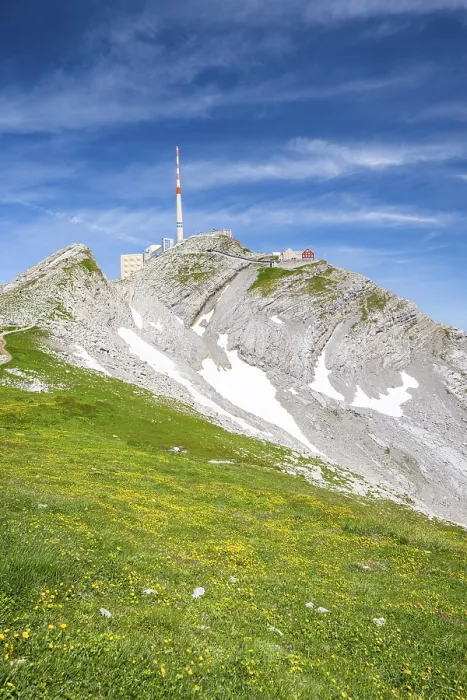 Framed Print : Summit of Santis, Alpstein
