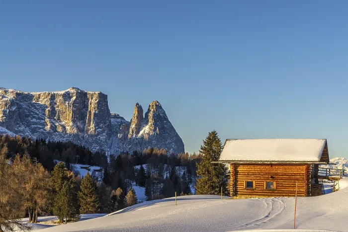 Framed Print : Sunrise on the Seiser Alm, South Tyrol, Italy Framed Print : Sunrise on the Seiser Alm, South Tyrol, Italy