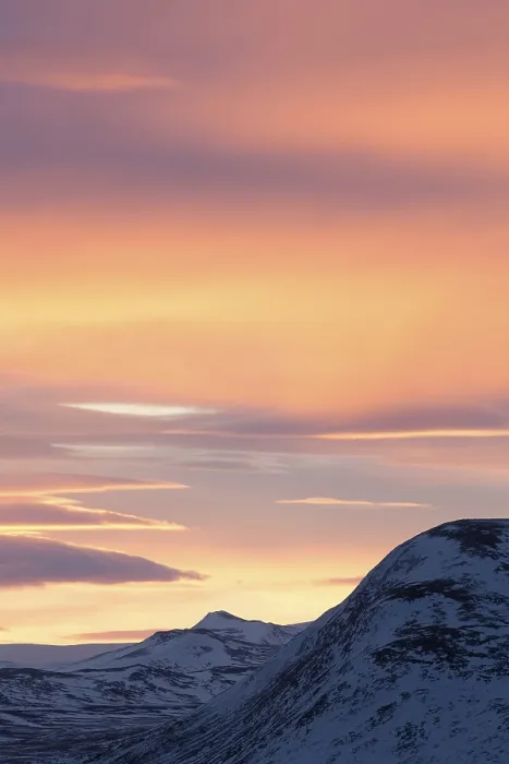 Framed Print : Sunset, Dovrefjell-Sunndalsfjella National Park