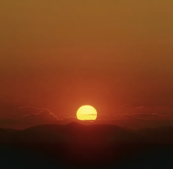 Framed Print : Sunset over hills, Baden-Wurttemberg