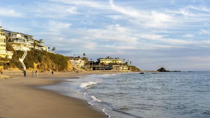 Framed Print : Sunset at south Laguna Beach