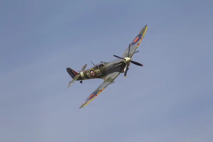 Framed Print : Supermarine Spitfire aircraft in flight in Royal air force markings Framed Print : Supermarine Spitfire aircraft in flight in Royal air force markings
