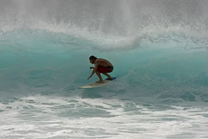 Framed Print : Surfer at the 2008 World Cup, Sal Island