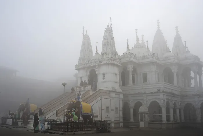 Framed Print : Swaminarayan temple, BAPS, Gondal
