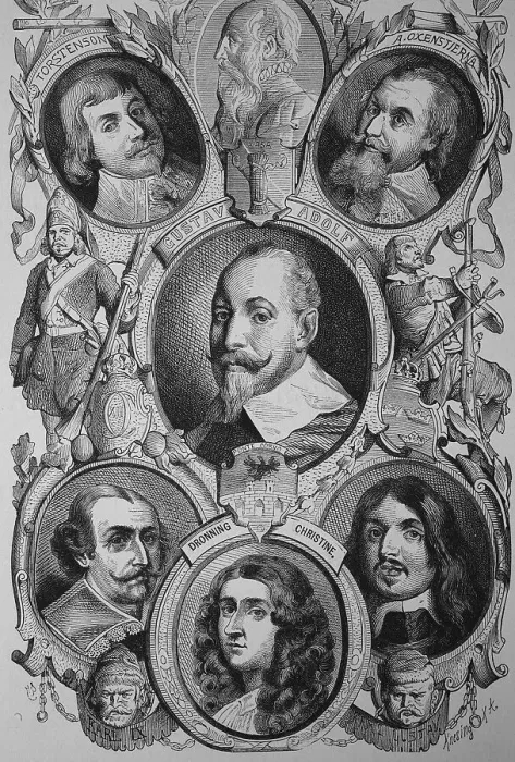 Framed Print : Swedish Emperors: Gustav Vasa, Gustav Adolf Framed Print : Swedish Emperors: Gustav Vasa, Gustav Adolf