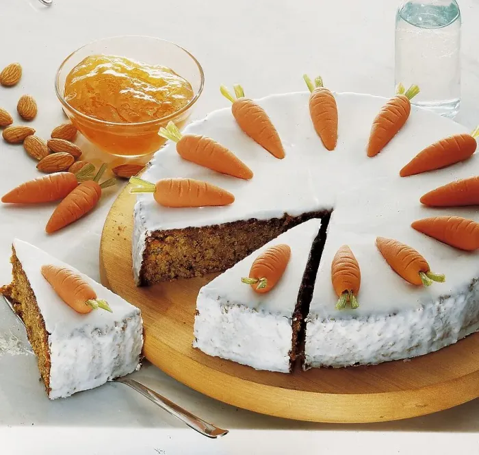 Framed Print : Swiss carrot cake, Switzerland, Europe