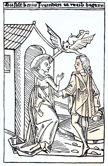 Framed Print : Symbolic illustration for adultery Framed Print : Symbolic illustration for adultery