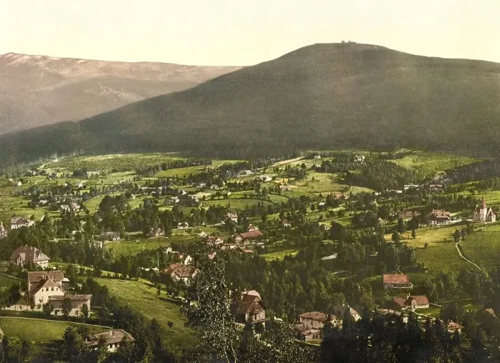 Framed Print : Szklarska Poreba, Schreiberhau Marienthal in the KrkonoTe Mountains