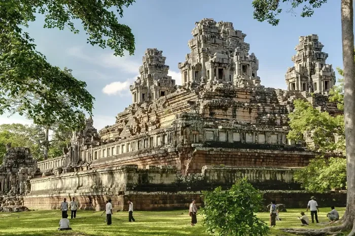 Framed Print : Ta Keo, Angkor Wat complex, Siem Reap