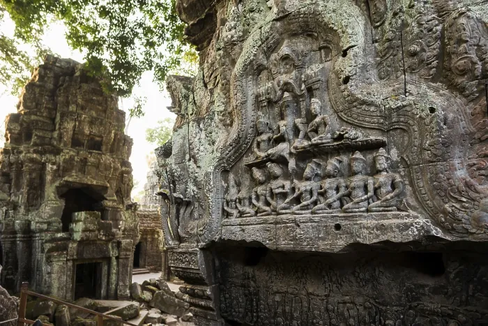 Framed Print : Ta Prohm, Angkor Wat, Angkor, UNESCO World Heritage Site