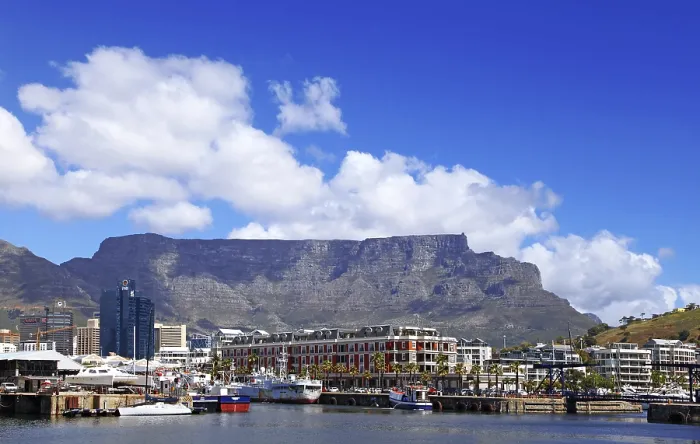 Framed Print : Table Mountain, view from the Waterfront Framed Print : Table Mountain, view from the Waterfront