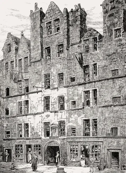 Framed Print : Tailor's Hall, Cowgate, Edinburgh
