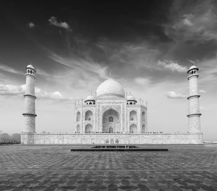 Framed Print : Taj Mahal. Indian Symbol, India travel background
