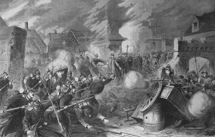 Framed Print : Taking Pont Noyelles in the battle of Querrienx Framed Print : Taking Pont Noyelles in the battle of Querrienx