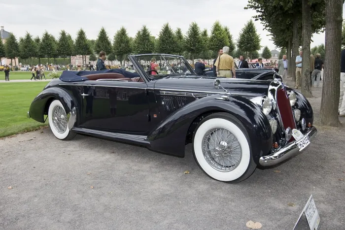 Framed Print : Talbot Lago T 26 Record Cabriolet Worblaufen