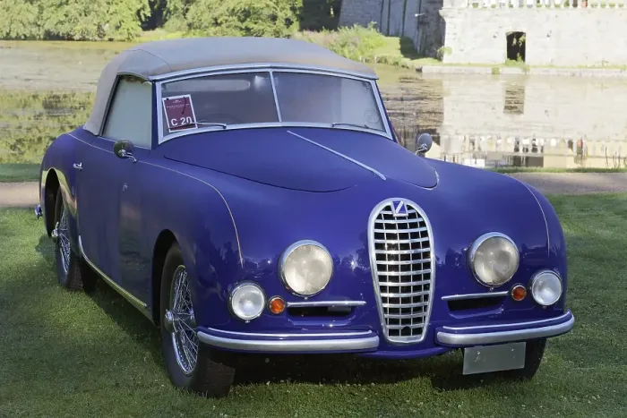 Framed Print : Talbot-Lago T26 Record Drophead Coupe from 1947