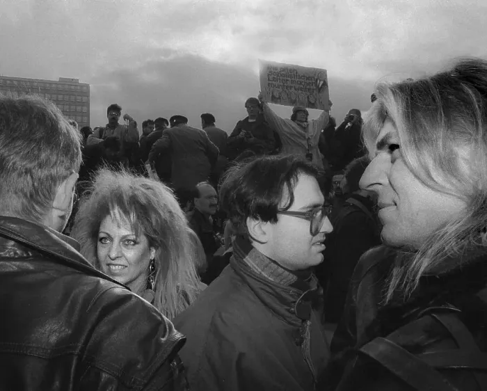 Framed Print : Tamara Danz, right: Uwe Hassbecker
