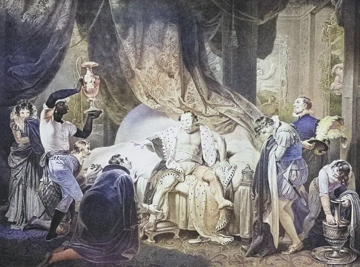 Framed Print : The Taming of the Shrew. Introductory Scene II Framed Print : The Taming of the Shrew. Introductory Scene II