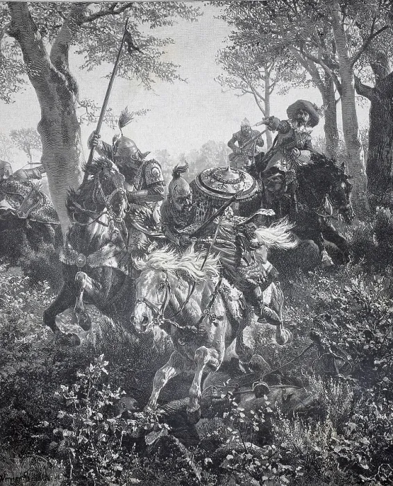 Framed Print : Tatars are persecuted by Sweden