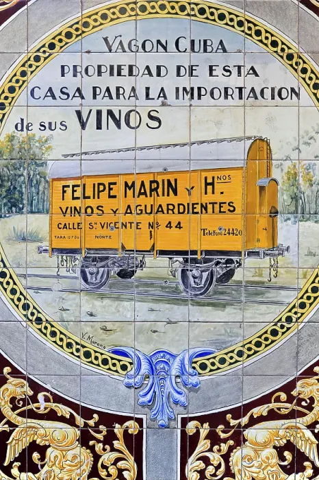 Framed Print : Tavern Casa do Companeiro, painted wall tile on the facade