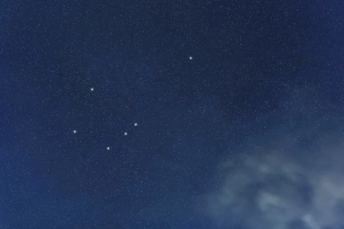 Framed Print : Telescopium star constellation