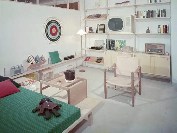 Framed Print : Television in the 1960s