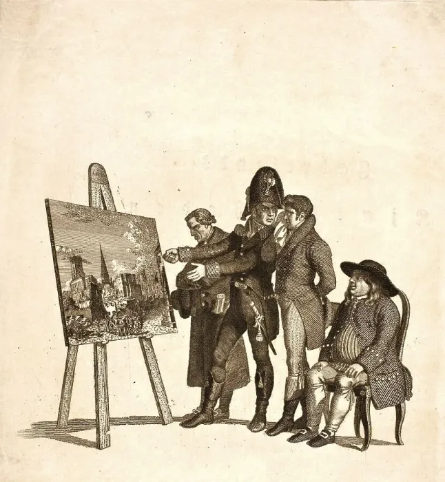 Framed Print : The four temperaments, the four different temperaments