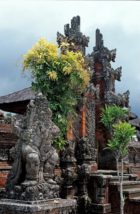 Framed Print : Temple complex in Bali, Indonesia, Bali Framed Print : Temple complex in Bali, Indonesia, Bali