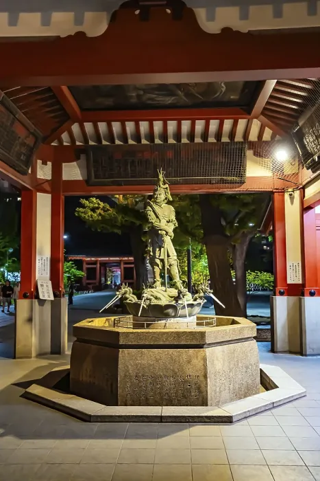 Framed Print : The temple complex is beautifully illuminated against the night sky