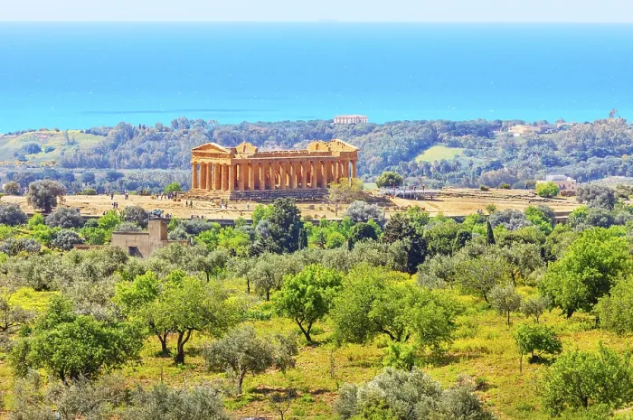 Framed Print : Temple of Concordia, Valley of Temples Framed Print : Temple of Concordia, Valley of Temples