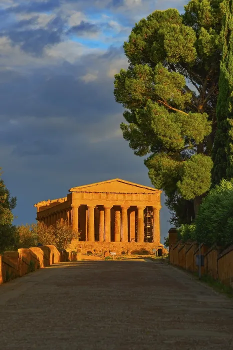 Framed Print : Temple of Concordia, Valley of Temples Framed Print : Temple of Concordia, Valley of Temples