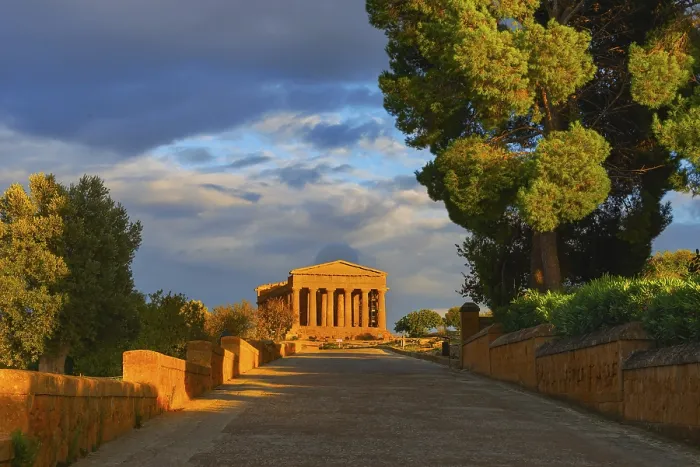Framed Print : Temple of Concordia, Valley of Temples