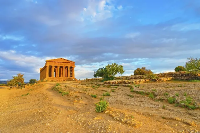 Framed Print : Temple of Concordia, Valley of Temples