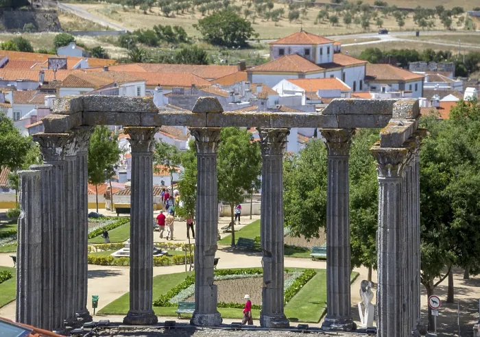 Framed Print : The Temple of Diana in Evora, Evora