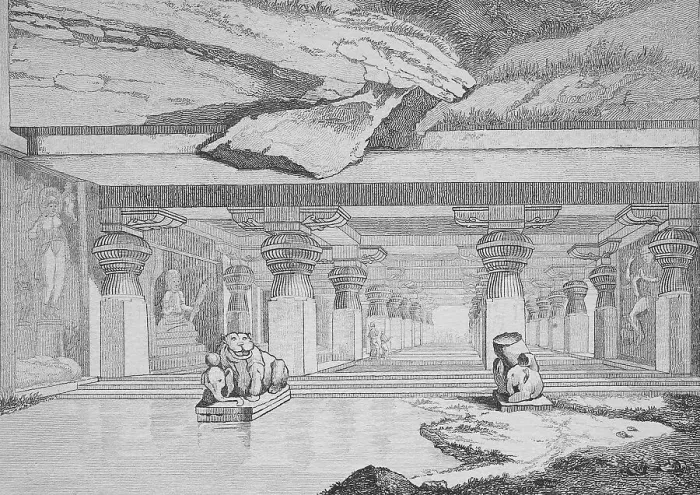 Framed Print : The Temple of Ellora, Dumar Layna